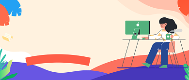 创意卡通学习规划微信公众号素材图片背景