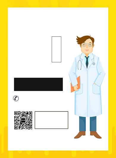 医院招聘医生宣传广告印刷海报背景