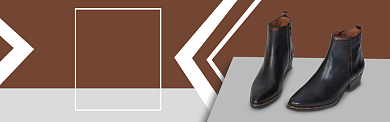 男鞋男靴经典淘宝banner背景