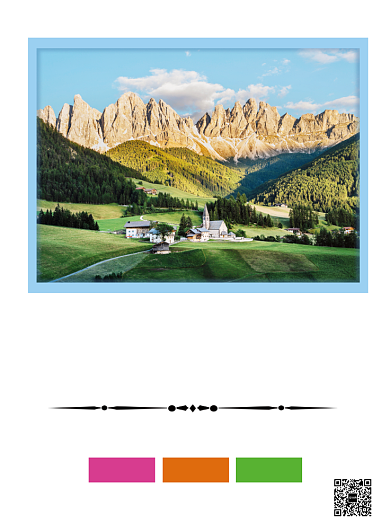 蓝色简约意大利旅游宣传海报背景