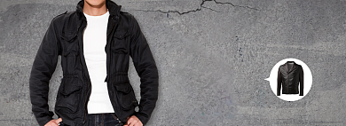 天猫男装秋冬夹克新款上市满减活动淘宝banner背景