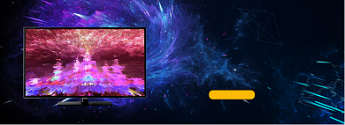 4K高清电视机banner背景