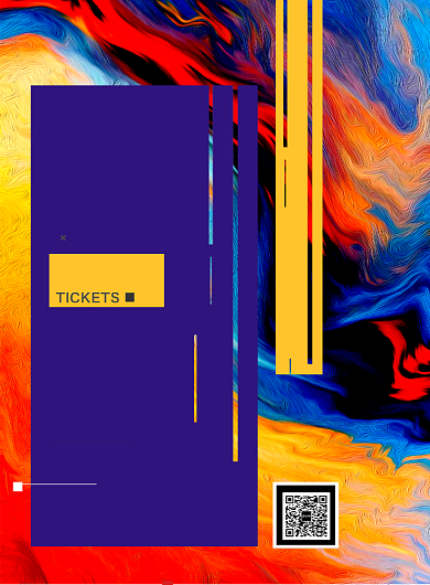 油画艺术展海报模板背景