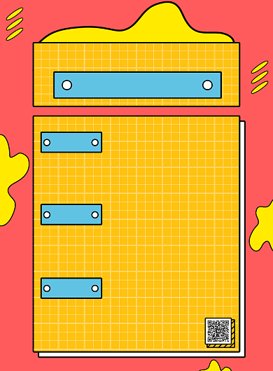 创意醒目招聘印刷海报背景