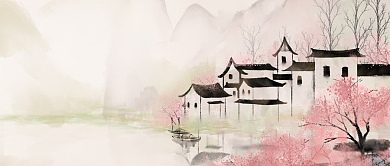 春季古风公众号首图背景