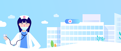 创意卡通国际护士节海报微信公众号素材图片背景