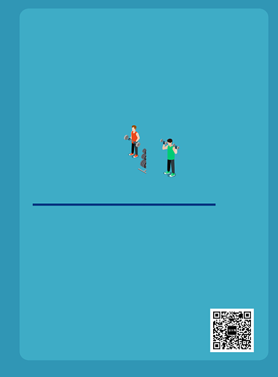 蓝色简约健身房招聘教练海报背景