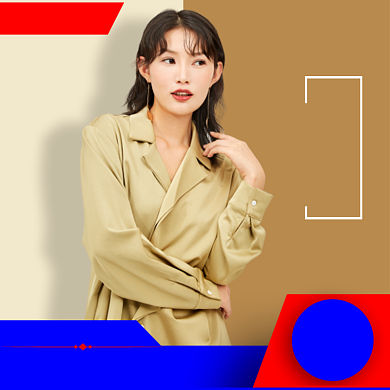 淘宝女装直通车海报背景
