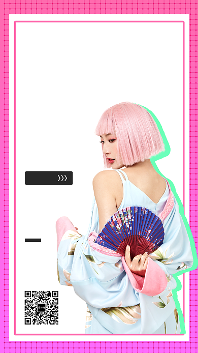 秋装新品女装手机海报背景