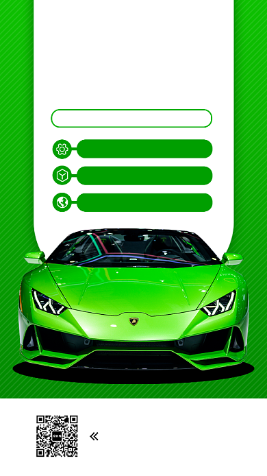 二手车促销手机海报背景