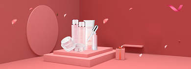 新势力周化妆品面膜电商淘宝天猫首页模板背景