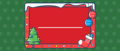 圣诞来啦你要送什么公众号首图背景