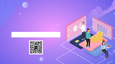 全名金融理财手机横板海报背景