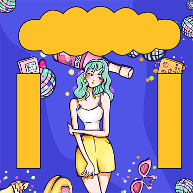 女王节优惠文章配图背景