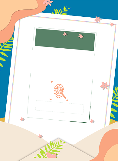 小清新新品上市促销海报模板背景