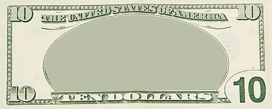 美元活动优惠券10元背景