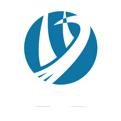 蓝色企业活动公司logo背景