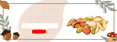 坚果年货大礼包淘宝banner背景