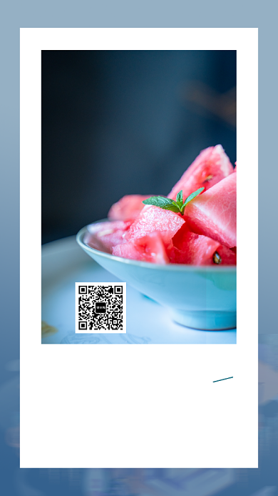 每日一签手机海报背景