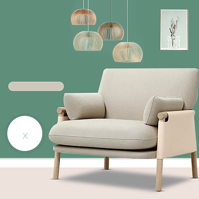 北欧风格轻装家居淘宝直通车图片背景