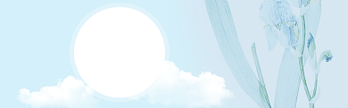 夏日清新促销banner背景