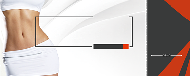 瘦出小蛮腰优惠券背景