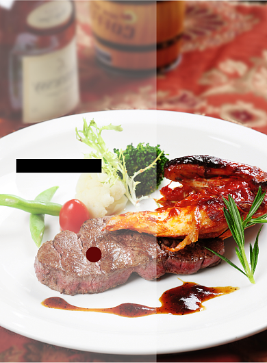 简约美食西餐摄影图宣传印刷海报背景