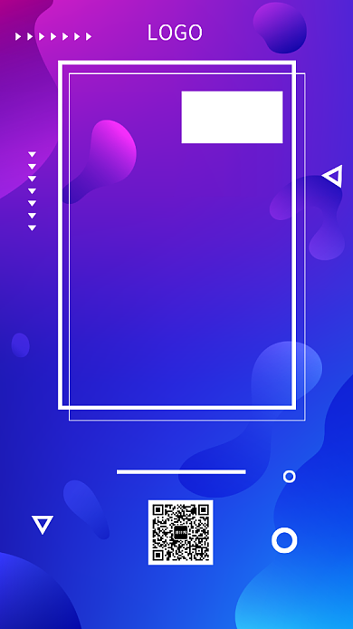 夏日促销手机海报背景