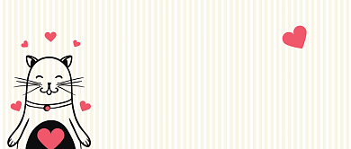 520爱情浪漫卡通粉色白色黄色公众号首图背景