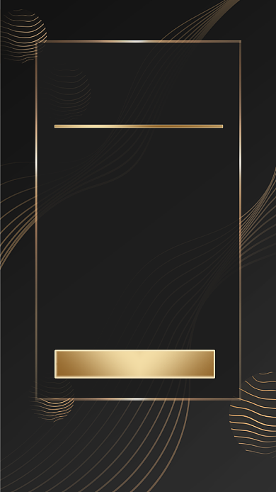 黑金背景年中促销手机海报背景