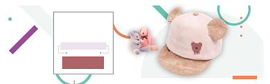 清新可爱服饰潮流帽子新品banner背景