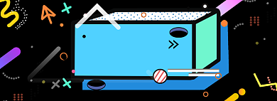 几何黑色星期五电商banner图背景