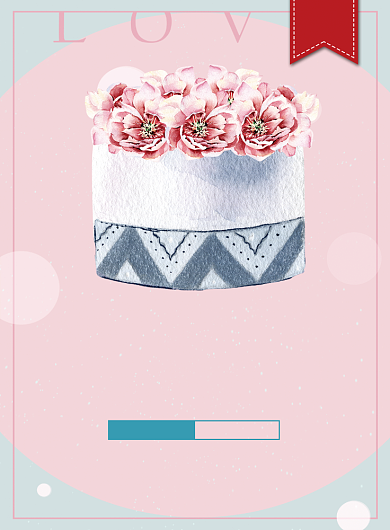 甜品蛋糕店开业促销印刷海报背景