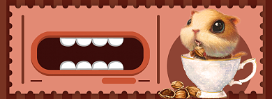 干果零食电商淘宝banner图背景