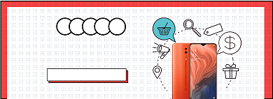 手机小米华为海报banner 背景
