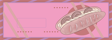 冬季甜品电商淘宝banner图背景