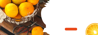 精选脐橙淘宝banner背景