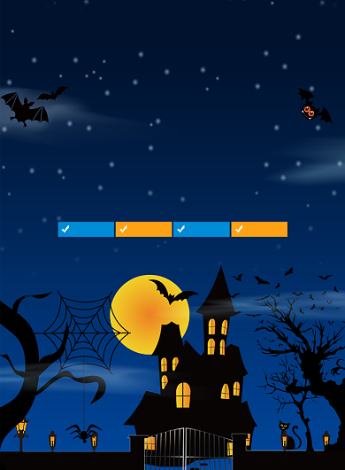 万圣节狂欢促销宣传广告印刷海报背景