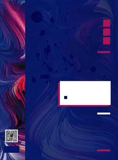 时尚渐变油画艺术展宣传海报背景