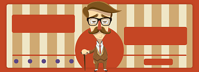 男装西裤绅士电商淘宝banner图背景