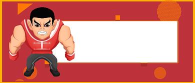 红色情绪生气发火公众号首图背景