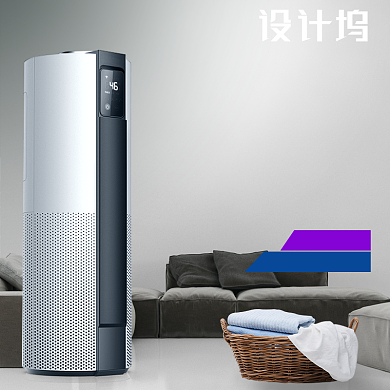 家电落地空调风扇淘宝直通车图片背景