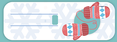 冬季手套电商淘宝banner图背景