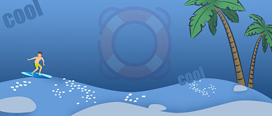 暑期夏令营微信公众号素材图片背景