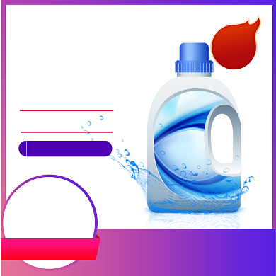 洗衣液双十一双十二大促预热直通车背景