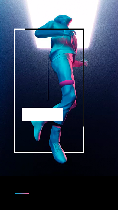 炫酷神秘感潮流新品上市宣传海报背景