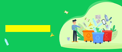 垃圾分类首图背景