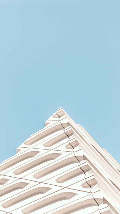 摄影简约建筑效果配图手机壁纸海报背景