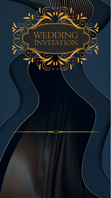 婚礼邀请函背景