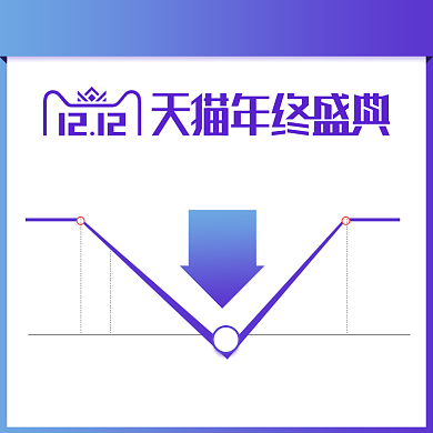 紫色蓝色渐变简约表格降价直通车背景